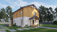 Проект дома 121 м²