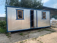 Блок-Контейнер Распашонка с двумя перегородками БК-04 ДВП 6х2,4 (АРЕНДА 1МЕС)